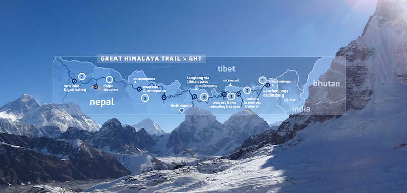 great himalaya trail - world's most classic hikes