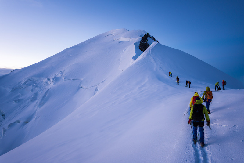 what it's really like to climb mont blanc