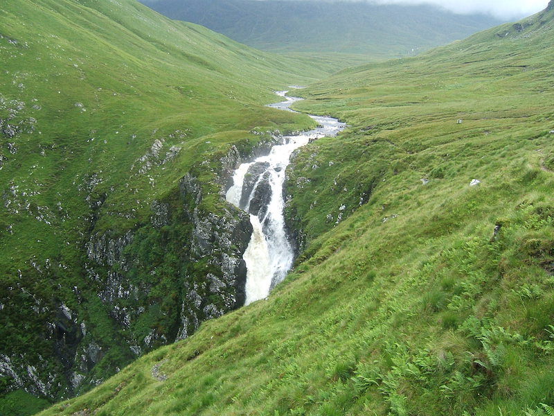 falls of glomach - best cold weather walks in scotland