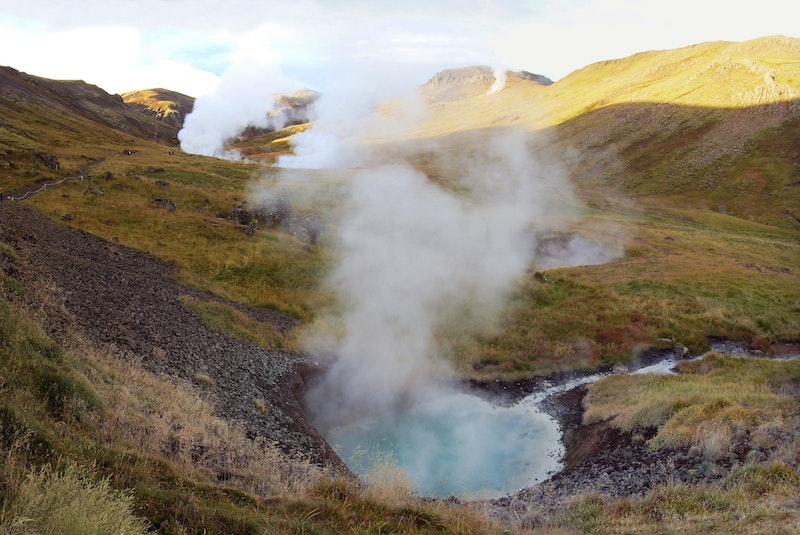 hot spring iceland - best hiking in iceland