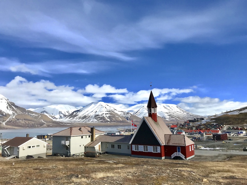 church in longyearbyen most northern town