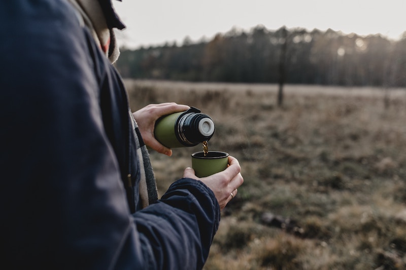 best ways to keep warm on a hike thermos