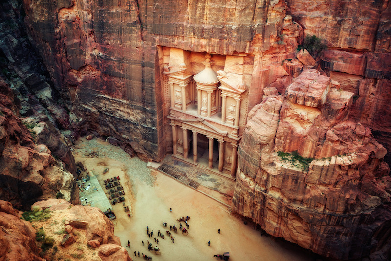 Petra from above