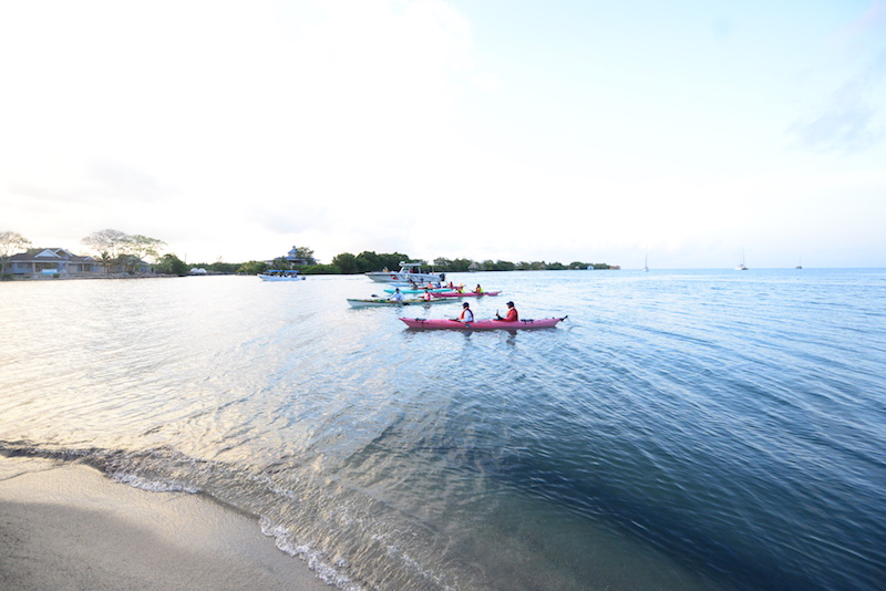 sea kayaking event belize BTB love belize sea challenge