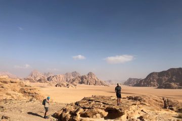 Hiking Wadi Rum