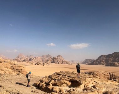Hiking Wadi Rum