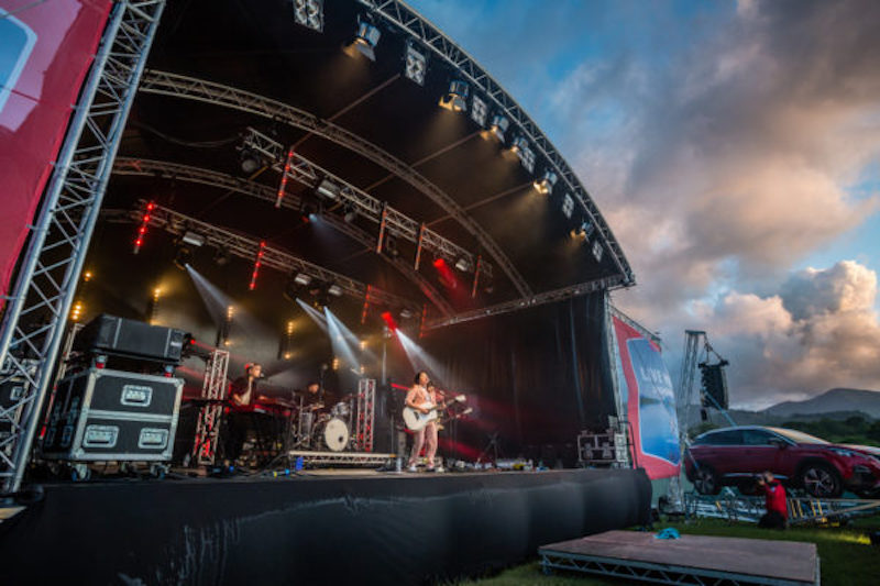 kesick mountain festival stage