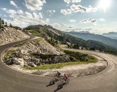 Cycling in Alta Badia, the Dolomites