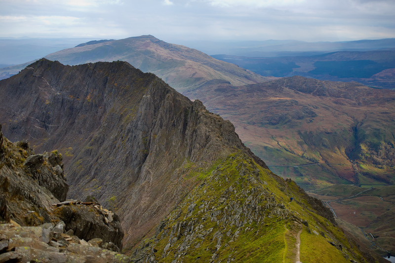 Crib Goch on the Snowdon Horseshoe