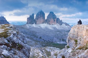 The Three Peaks in the Dolomites