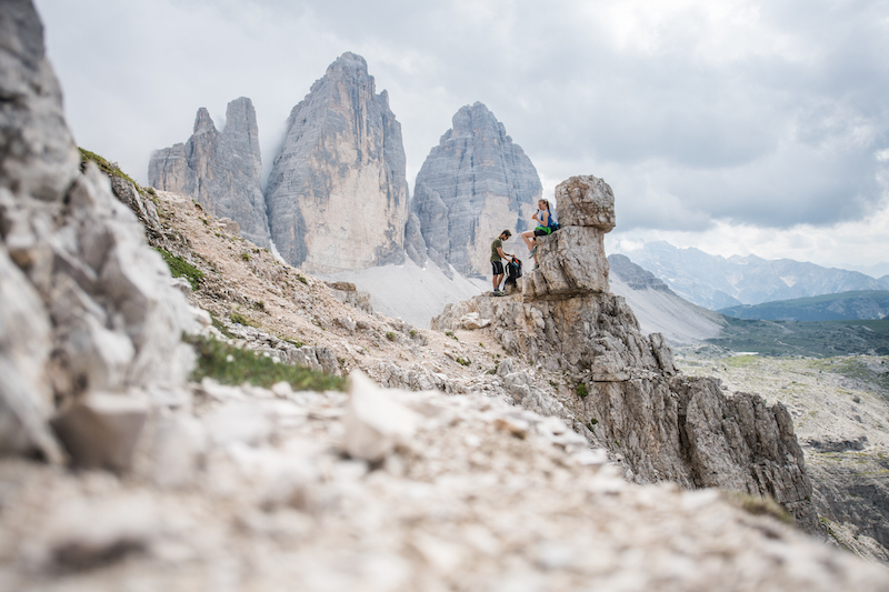 Three Peaks Dolomites hike