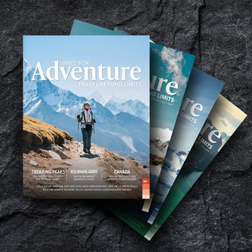 Annual Print Subscription to Wired For Adventure magazine