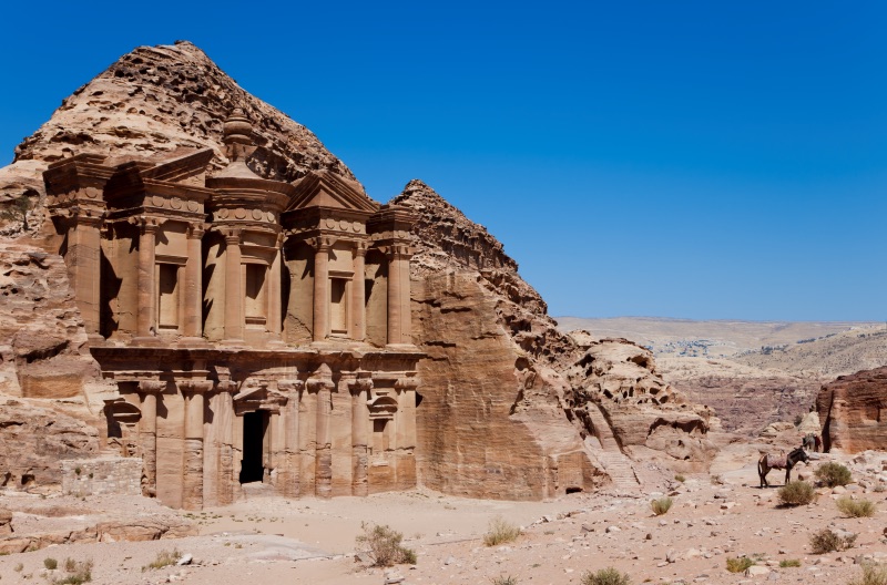 best hiking in jordan back trail to petra