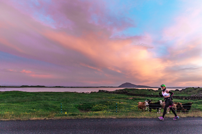 midnight sun moonwalk iceland