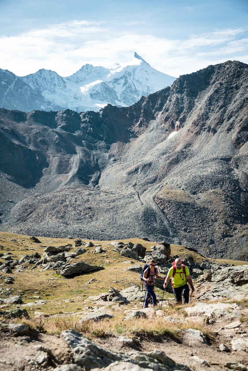 The Val D'anniviers in Switzerland