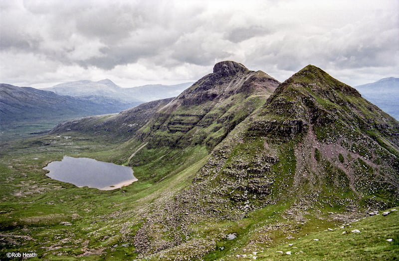 view from stac pollaidh, one of the best day hikes in Scotland