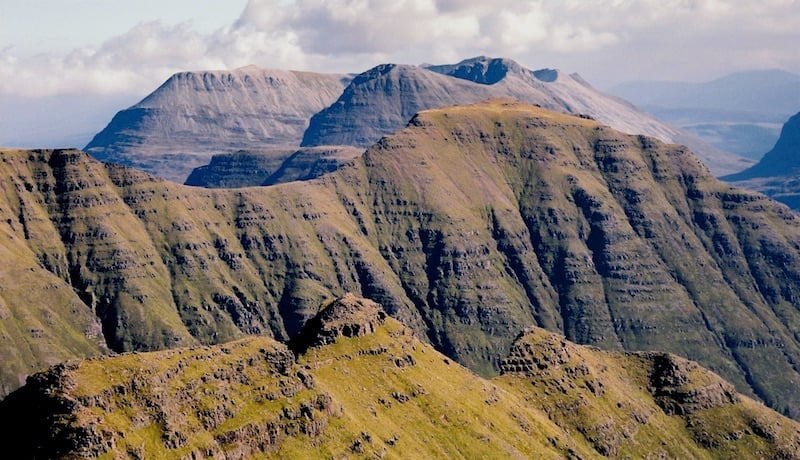 A view from the hike to Ben Alligin, Scotland