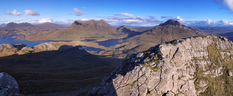 view from Quinaig, on of the best hikes in scotland