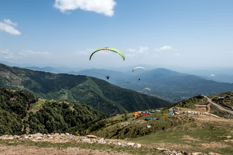 Paragliding in Bir Billing, one of the best things to do in India