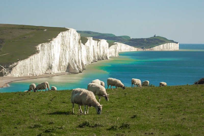 The Seven Sisters walks from Birling Gap in East Sussex top SOuth Downs walks