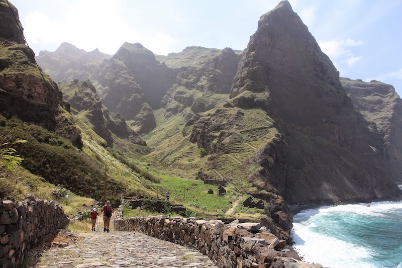 Santo Antao in Cape Verde Islands, one of the most reliable hiking destinations for winter sun