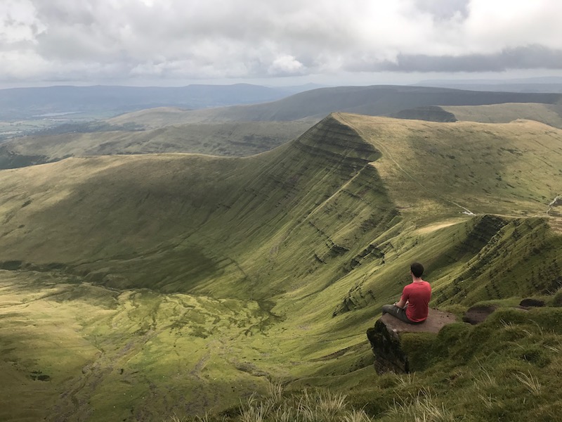 Pen y Fan, wales, UK adventure road trip