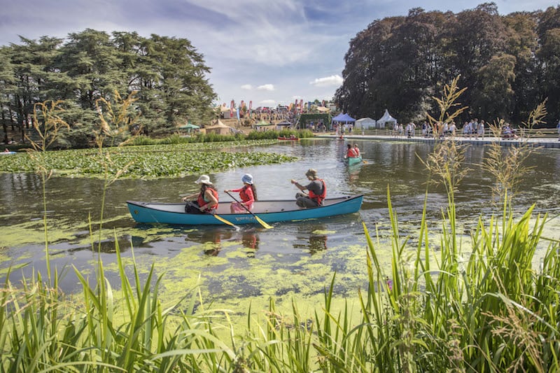 Canoeing at Countryfile Live