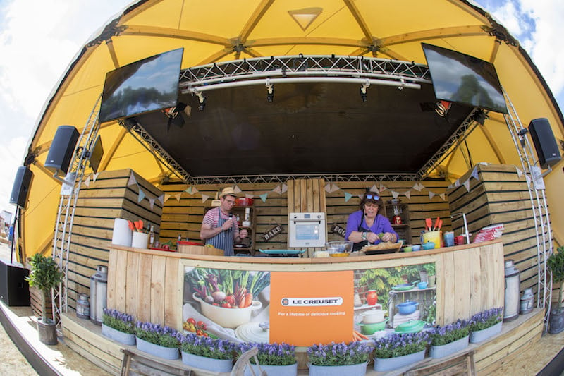 Food show at Countryfile Live