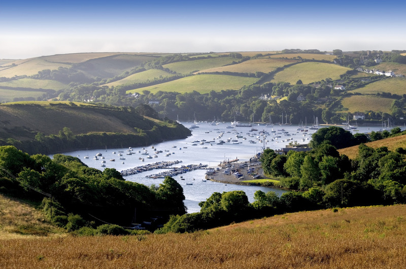 A view of Salcombe on the Ultimate UK adventure road trip