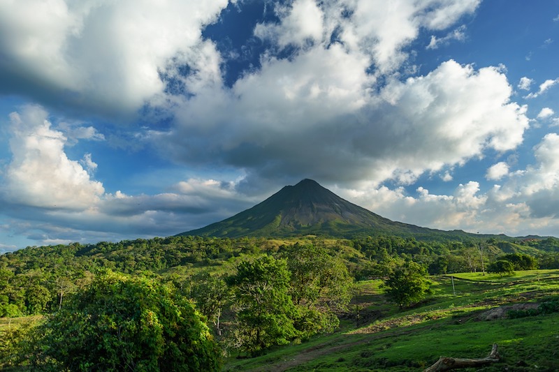 Costa Rica Volcano Hiking destinations for winter sun