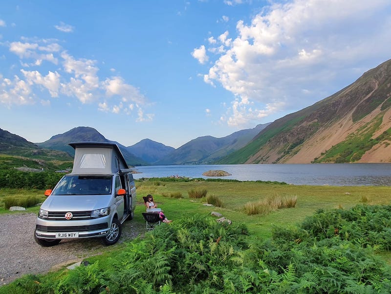 campervan parked 