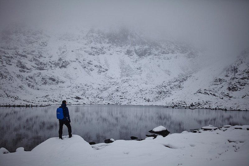 Exploring the Glyders on the great british adventure road trip