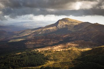 Moel Hebog from Trum y Ddysgl