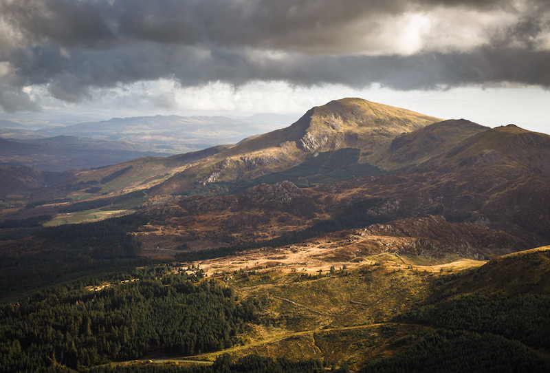 Moel Hebog from Trum y Ddysgl