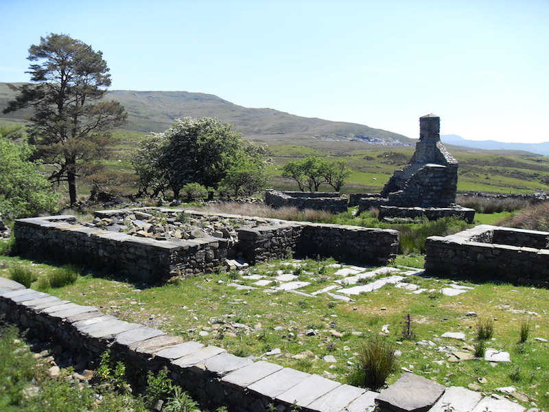 Tomen y Mur roman burial site, snowdonia 