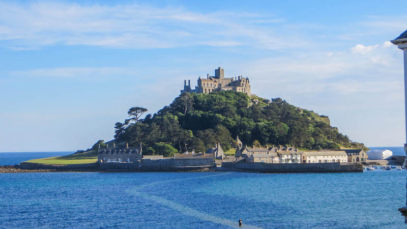 A view of St. Michael's Mount, Cornwall