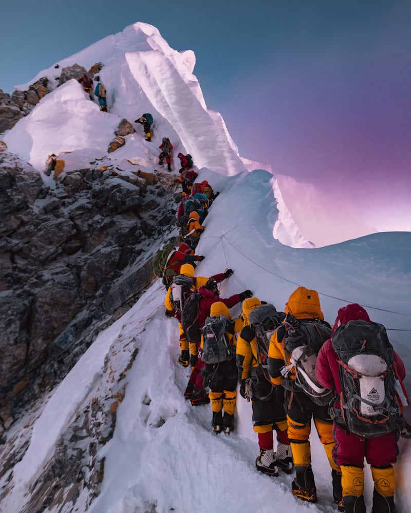 Hillary Step on Everest