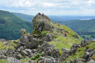 Uk adventure lake district's distinctive peak