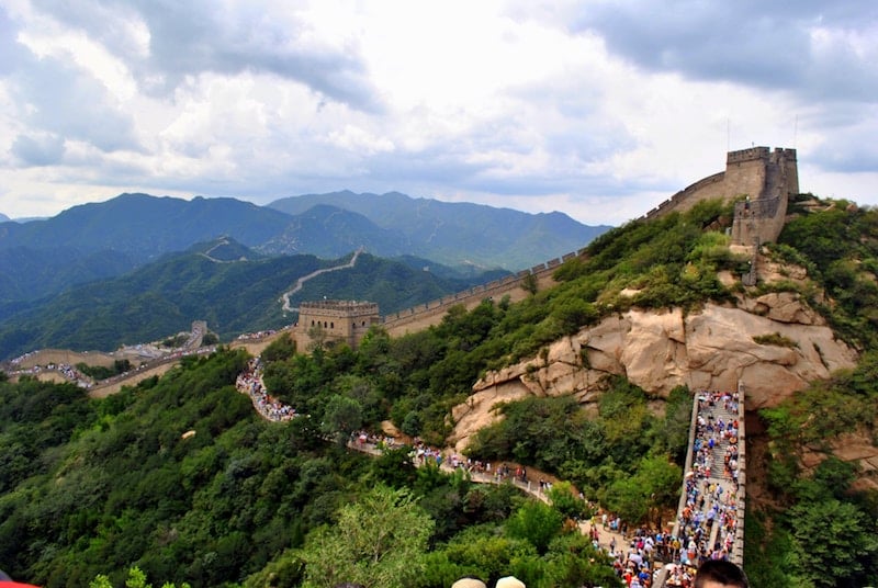 great wall of china how to avoid crowds when travelling