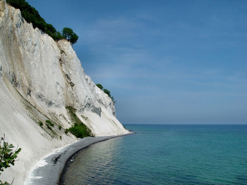 White cliffs of Mon, Denmark, best hikes in Scandinavia