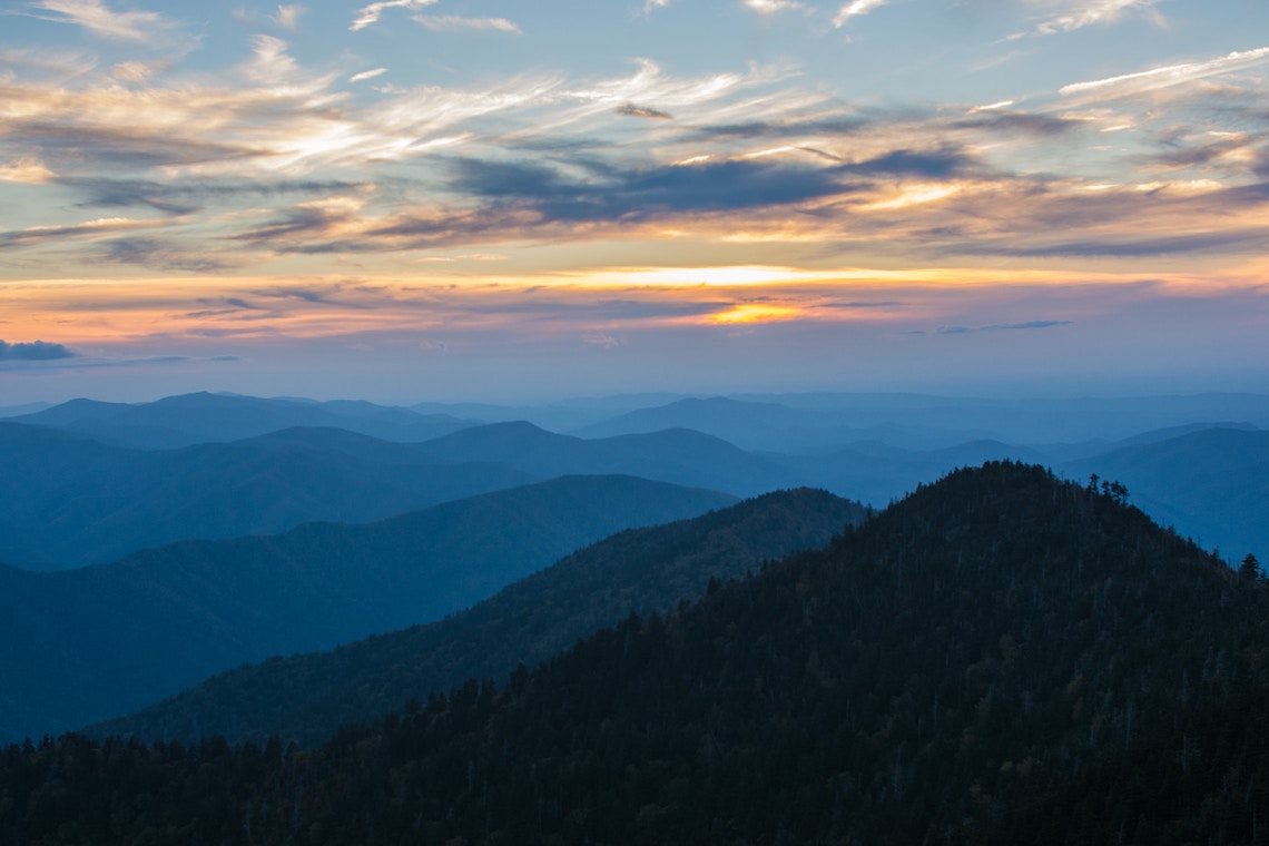 Great Smoky Mountains on the Appalachian Trail