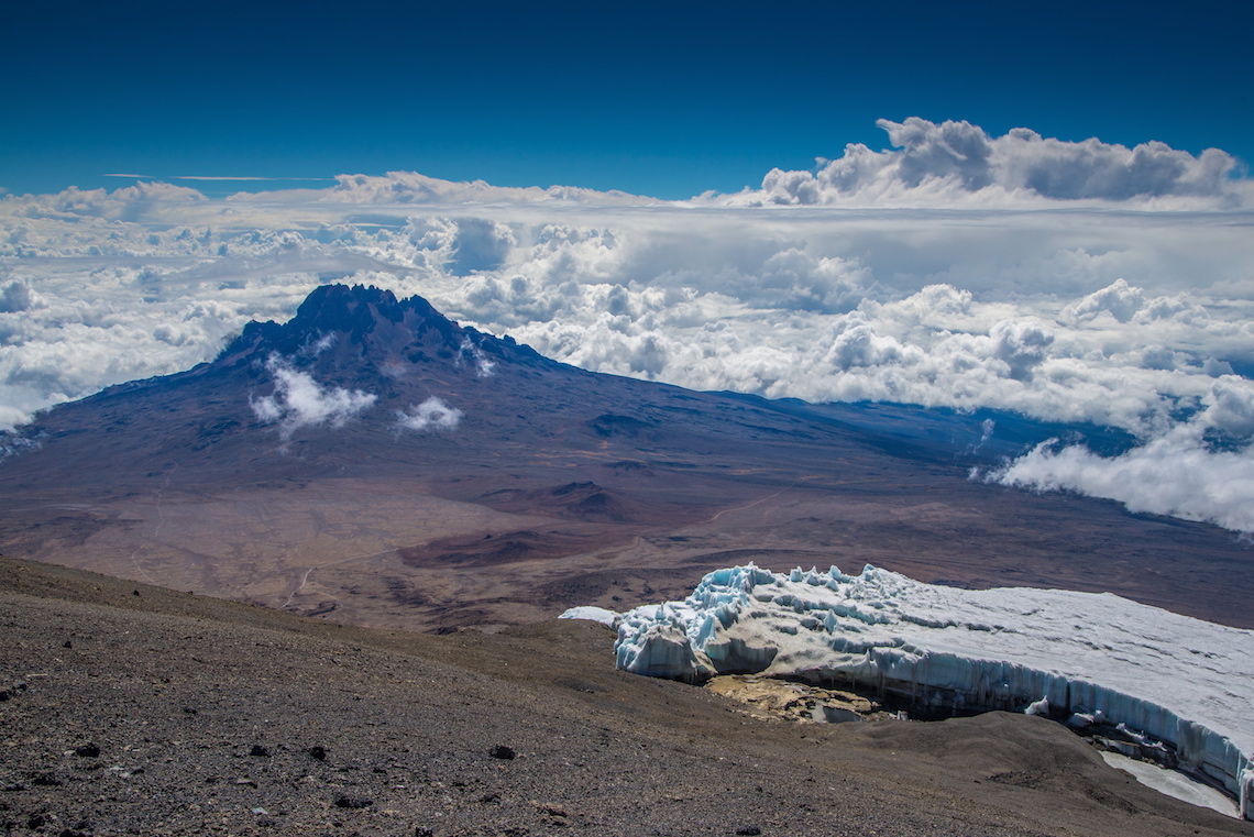 Mt. Mawenzi view from Kilimanjaro Mountain, best tours to go on in 2020