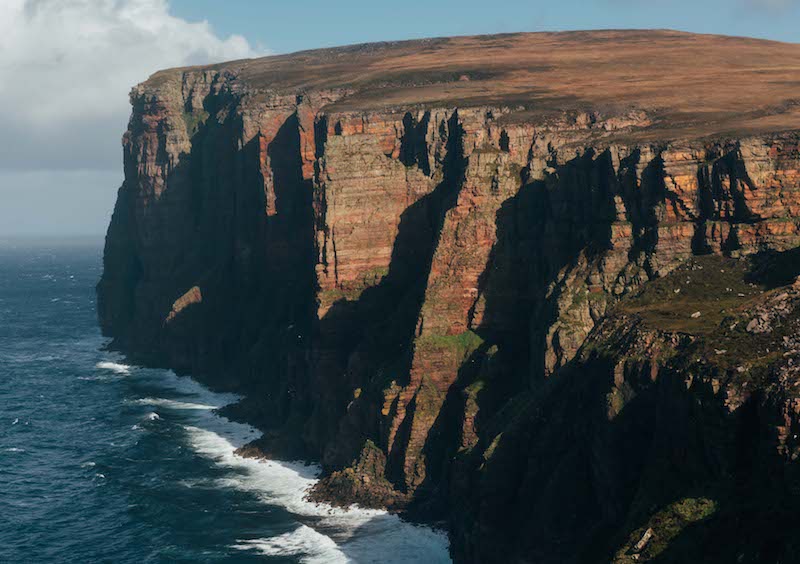 the coast of Hoy, Orkney