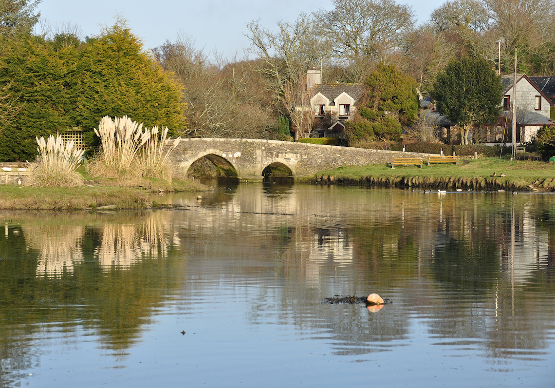 Bridge at Lerryn, best circular walks in Cornwall