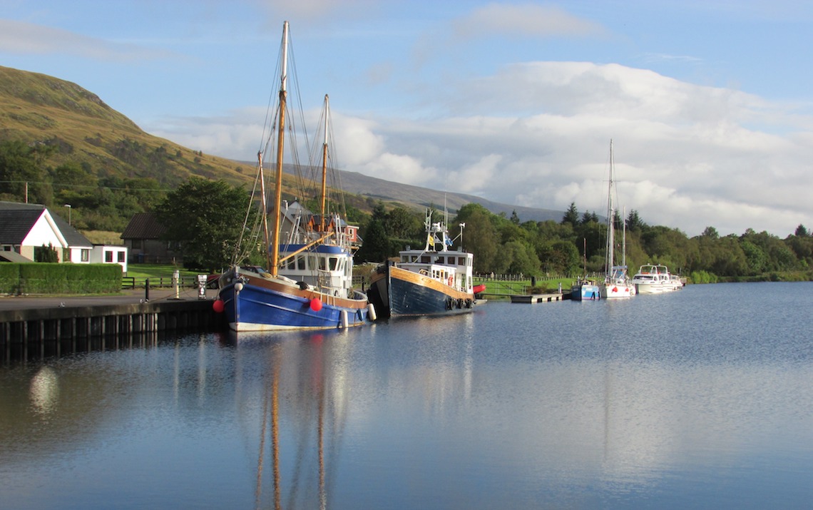 Caledonian Canal great glen canoe trail