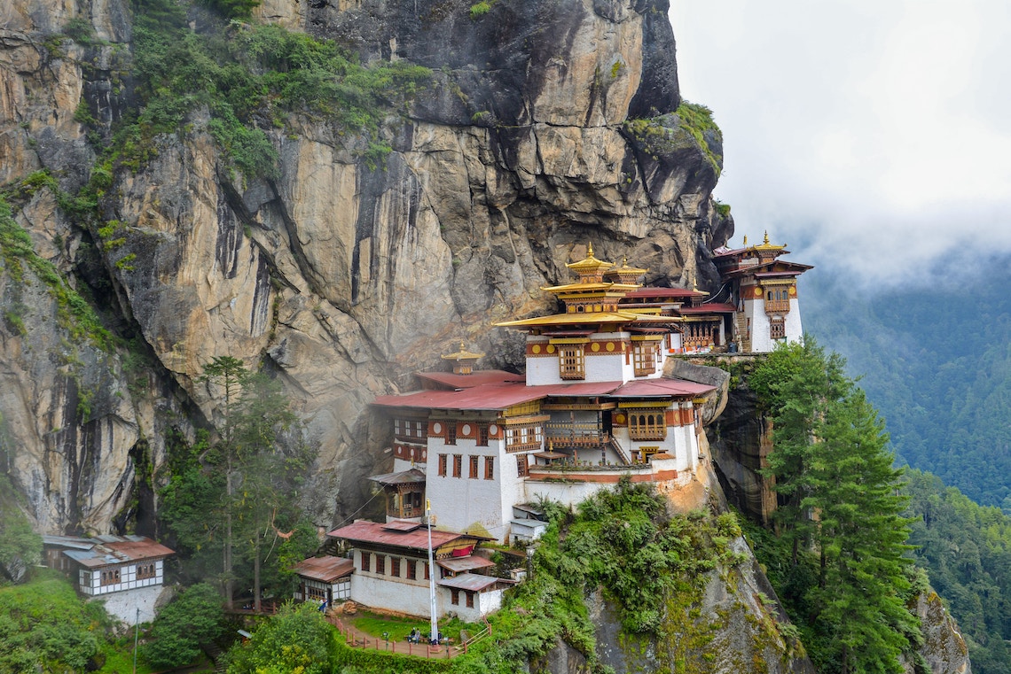 tiger's nest monastery on the DRUK PATH TREK, ONE OF THE MOST ICONIC himalayan treks