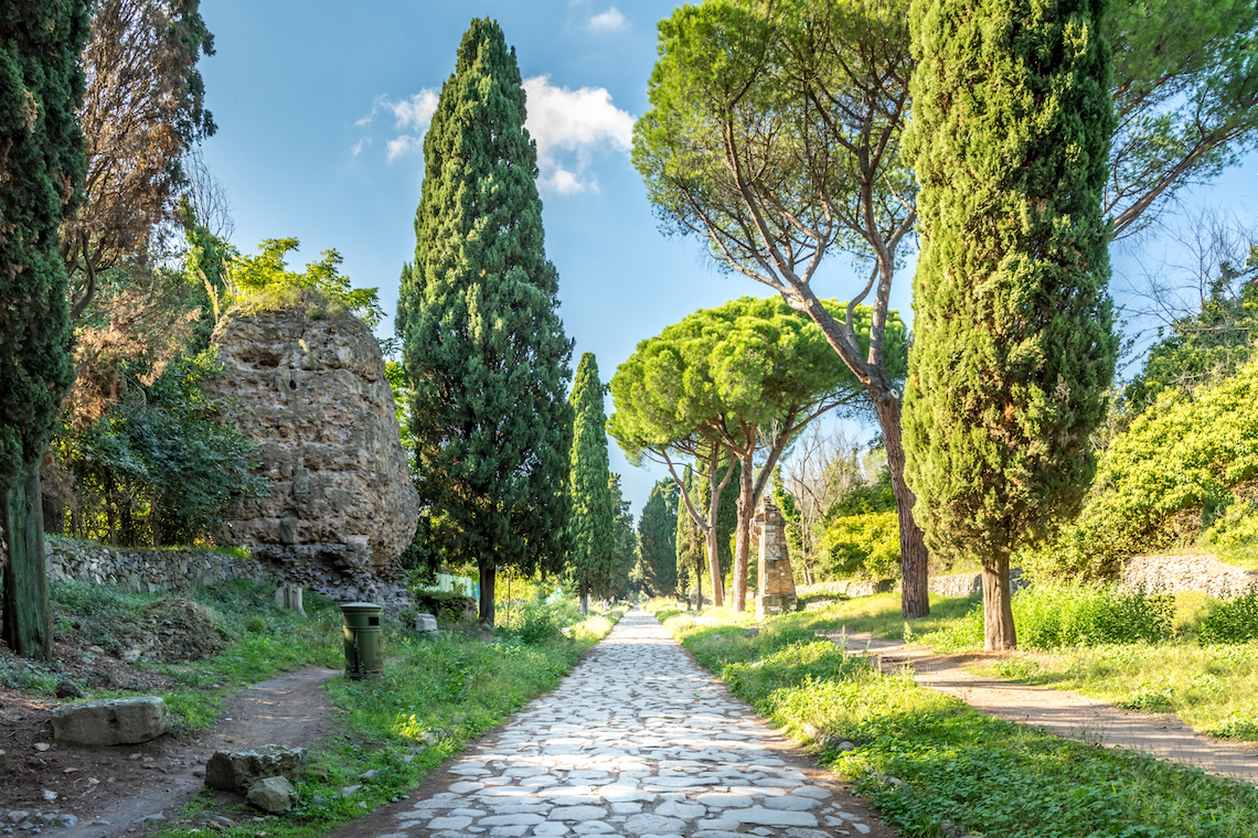 Walking the Appian way, best things to do in central Italy