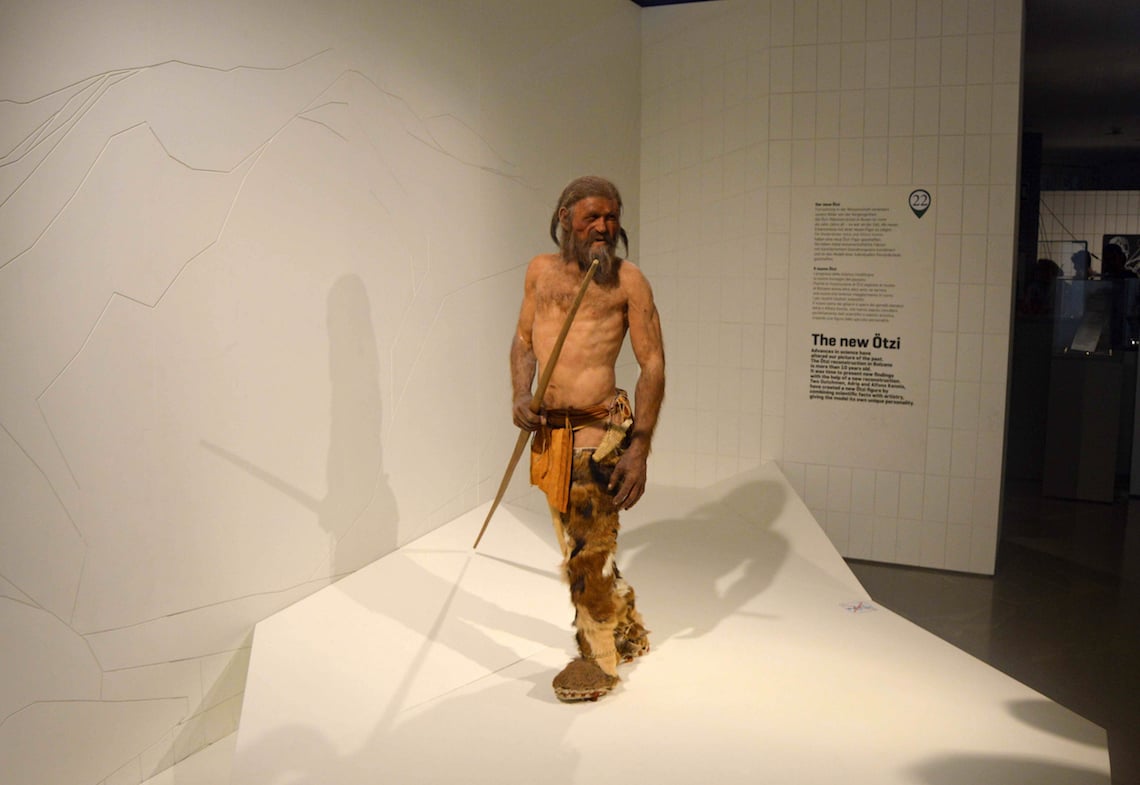 Otzi the Iceman unusual adventures in the Italian Dolomites