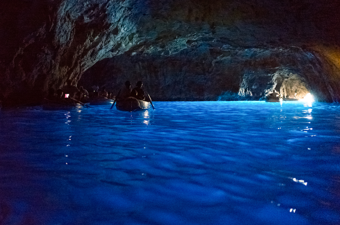 Blue Grotto Capri, unique adventures to have in the Italian Islands 