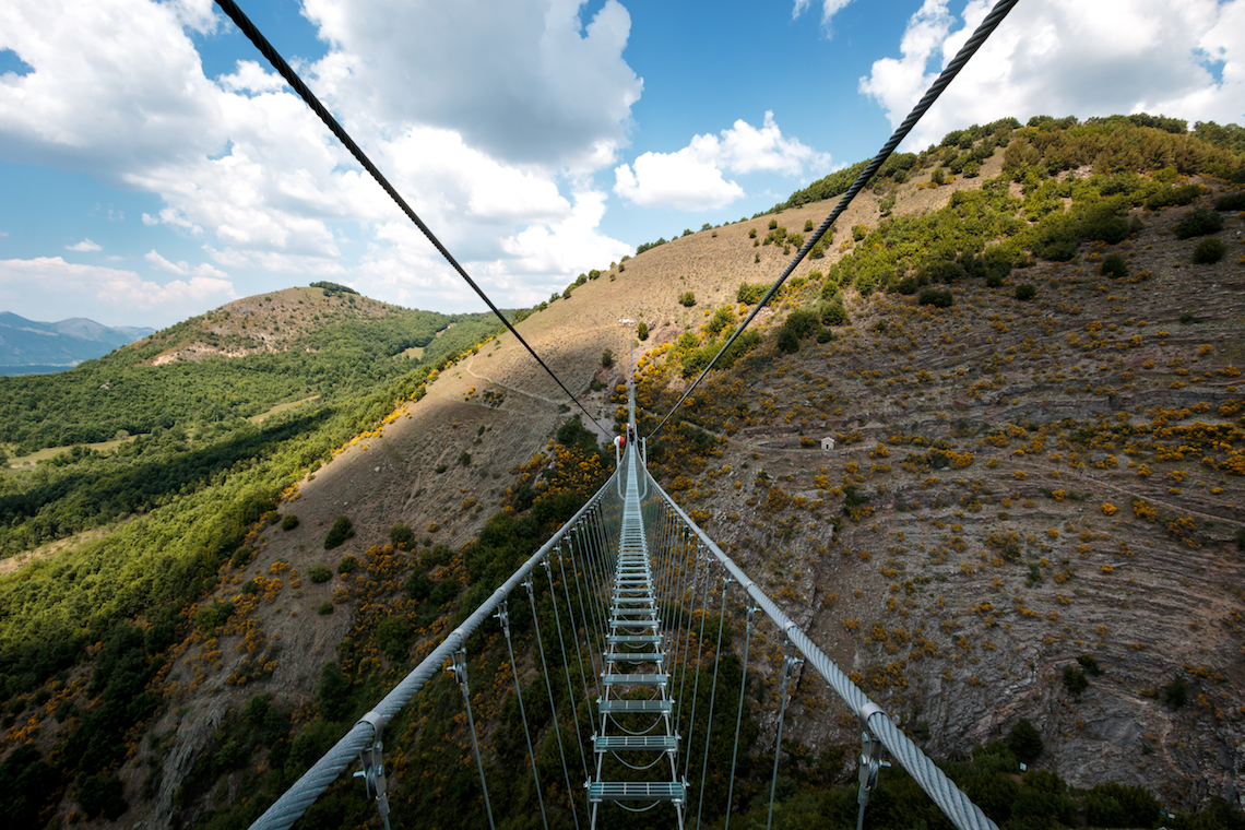 bridge to the moon, most unusual adventures in southern italy